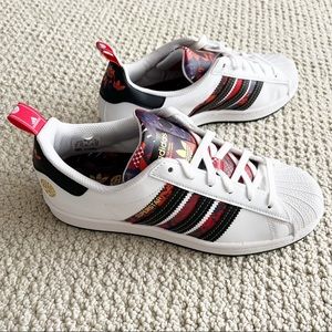 Mens Sz 6 - adidas Superstar Chinese New Year - Year Of The Ox White 2021 Q47184